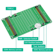 YNS-03 DDR4 / DDR5 2 in 1 Memory Tester Scheda di prova della memoria Memory Stick per notebook, YNS-03