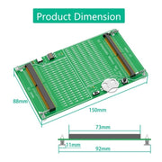YNS-03 DDR4 / DDR5 2 in 1 Memory Tester Scheda di prova della memoria Memory Stick per notebook, YNS-03