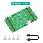 YNS-03 DDR4 / DDR5 2 in 1 Memory Tester Scheda di prova della memoria Memory Stick per notebook, YNS-03