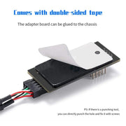 Cavo di prolunga YNS-02 Scheda madre USB 2.0 9 pin a 3x 9 pin Adattatore, YNS-02