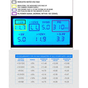 YNS-001 ATX Misurazione Checker Strumento Diagnostico Display Digitale Computer Alimentazione Tester