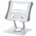 Supporto da tavolo girevole per notebook con dissipazione del calore G69, supporto pieghevole in lega di alluminio per laptop, G69