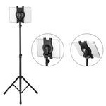 Supporto treppiede portatile regolabile per tablet 16,5-19,5 cm