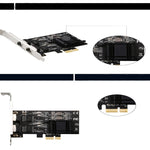Adattatore di rete Gigabit 2.5G a doppia porta Desktop Chip 8125BG Adattatore di rete Ethernet per server ESXi Diskless PXE