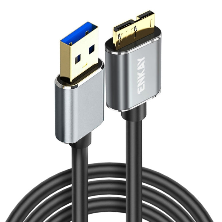 Cavo dati per disco rigido della fotocamera ENKAY USB 3.0 A a USB 3.0 Micro B 5 Gbps, 0.5m, 1m, 1.5m