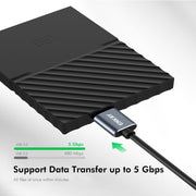 Cavo dati per disco rigido della fotocamera ENKAY USB 3.0 A a USB 3.0 Micro B 5 Gbps, 0.5m, 1m, 1.5m