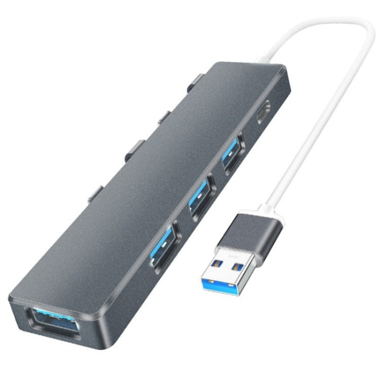 Hub USB 3.0 a Tipo-C con 4 porte per laptop