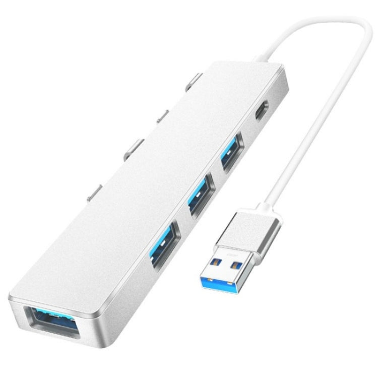 Hub USB 3.0 a Tipo-C con 4 porte per laptop