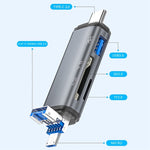 Adattatore OTG ADS-307 USB/Micro/Tipo C per trasferimento dati
