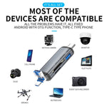 Adattatore OTG ADS-307 USB/Micro/Tipo C per trasferimento dati