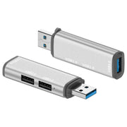 ADS-302A 3 in 1 USB a USB 3.0 / 2.0 Hub Stazione di Espansione Adattatore USB