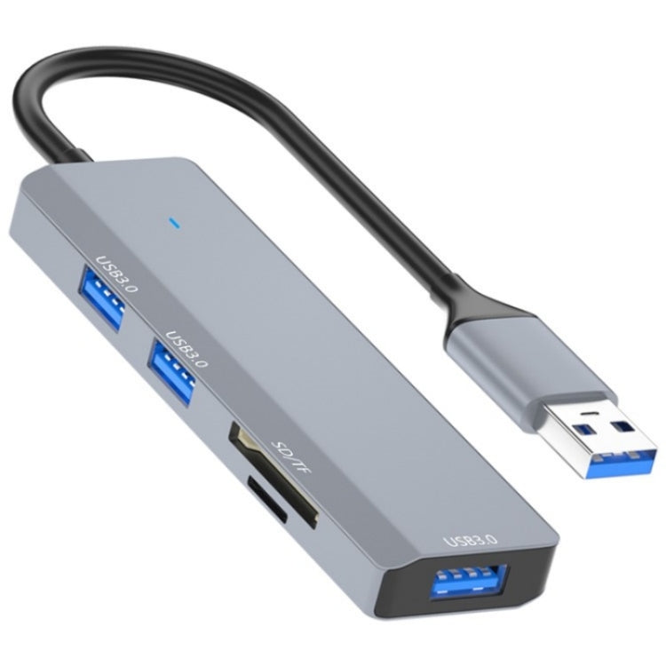 Adattatore USB ADS-310A a 3 x USB 3.0 + 2 x slot per lettore di schede Hub multiporta, ADS-310A
