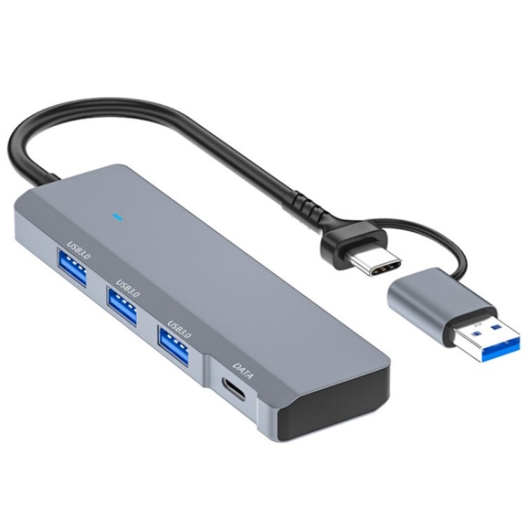 Adattatore hub di espansione porta dati USB/Type-C ADS-309D a 3 porte USB 3.0 + Type-C, ADS-309D