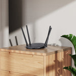 WAVLINK WN530G3 4x 5dBi Antenna pieghevole AC1200 Dual Band Wireless Repeater Router, US Plug, UK Plug, EU Plug, AU Plug