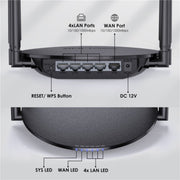 WAVLINK WN530G3 4x 5dBi Antenna pieghevole AC1200 Dual Band Wireless Repeater Router, US Plug, UK Plug, EU Plug, AU Plug