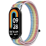 Cinturino per orologio con chiusura a strappo in nylon, For Xiaomi Smart Band 9 / 9 NFC / 8 / 8 NFC