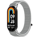 Cinturino per orologio con chiusura a strappo in nylon, For Xiaomi Smart Band 9 / 9 NFC / 8 / 8 NFC