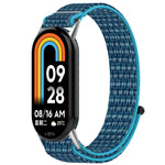 Cinturino per orologio con chiusura a strappo in nylon, For Xiaomi Smart Band 9 / 9 NFC / 8 / 8 NFC