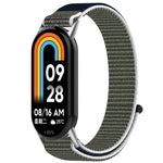 Cinturino per orologio con chiusura a strappo in nylon, For Xiaomi Smart Band 9 / 9 NFC / 8 / 8 NFC