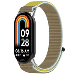 Cinturino per orologio con chiusura a strappo in nylon, For Xiaomi Smart Band 9 / 9 NFC / 8 / 8 NFC