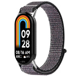 Cinturino per orologio con chiusura a strappo in nylon, For Xiaomi Smart Band 9 / 9 NFC / 8 / 8 NFC