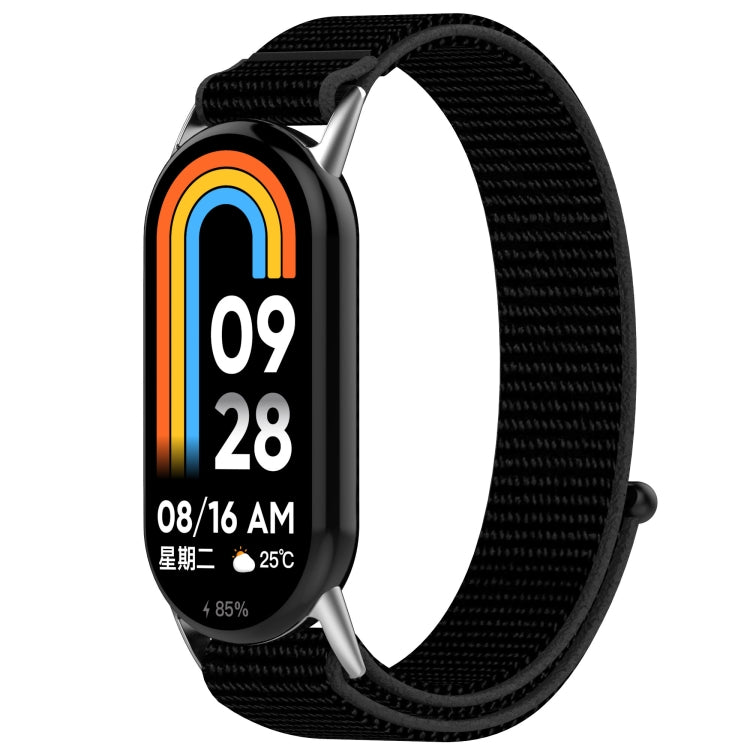 Cinturino per orologio con chiusura a strappo in nylon, For Xiaomi Smart Band 9 / 9 NFC / 8 / 8 NFC