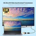 Adattatore DisplayPort maschio a Mini DisplayPort femmina 8K 60Hz