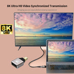 Adattatore Mini DisplayPort maschio a DisplayPort femmina 8K 60Hz