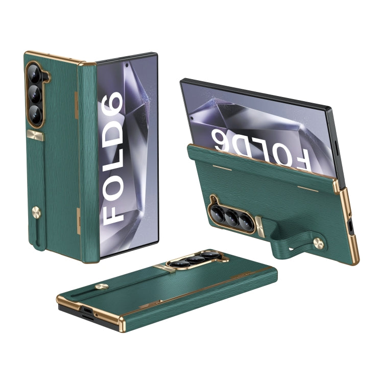 Custodia per telefono con supporto invisibile con cinturino da polso retrattile, For Galaxy Z Fold8 Ultra 5G, For Galaxy Z Fold7, For Galaxy Z Fold6, For Galaxy Z Fold5, For Galaxy Z Fold4, For Galaxy Z Fold3