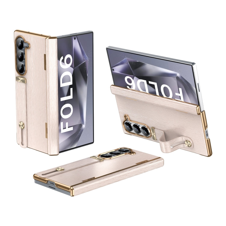 Custodia per telefono con supporto invisibile con cinturino da polso retrattile, For Galaxy Z Fold8 Ultra 5G, For Galaxy Z Fold7, For Galaxy Z Fold6, For Galaxy Z Fold5, For Galaxy Z Fold4, For Galaxy Z Fold3