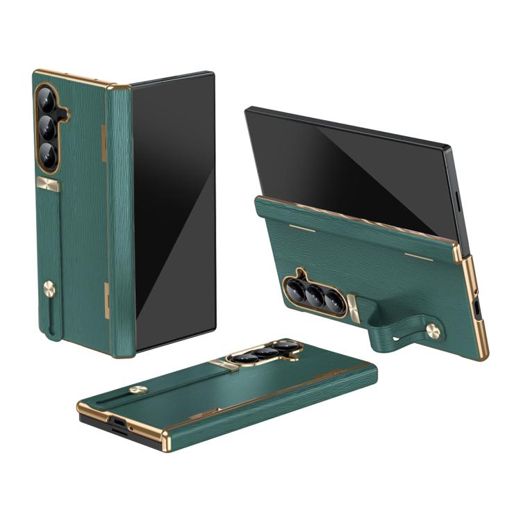 Custodia per telefono con supporto invisibile con cinturino da polso retrattile, For Galaxy Z Fold8 Ultra 5G, For Galaxy Z Fold7, For Galaxy Z Fold6, For Galaxy Z Fold5, For Galaxy Z Fold4, For Galaxy Z Fold3
