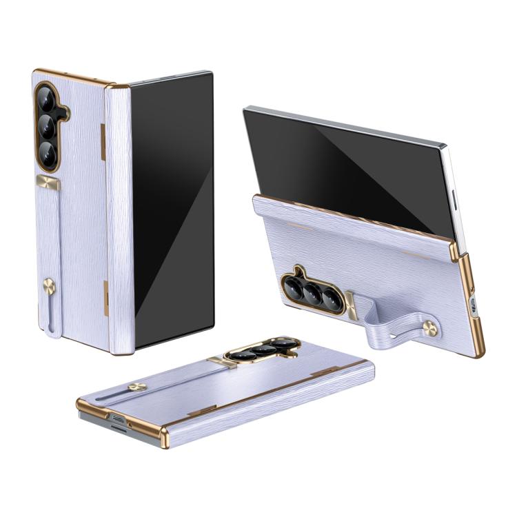 Custodia per telefono con supporto invisibile con cinturino da polso retrattile, For Galaxy Z Fold8 Ultra 5G, For Galaxy Z Fold7, For Galaxy Z Fold6, For Galaxy Z Fold5, For Galaxy Z Fold4, For Galaxy Z Fold3