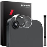 Pellicola protettiva per obiettivo della fotocamera NORTHJO 3D Night Shot in vetro temperato, For iPhone 17e / 16e, For iPhone 17 Pro Max, For iPhone 17 Pro, For iPhone 17, For iPhone Air, For iPhone 16 Pro / 16 Pro Max, For iPhone 16 / 16 Plus        ...