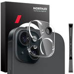 Pellicola protettiva per obiettivo della fotocamera NORTHJO 3D HD in vetro temperato, For iPhone 17e / 16e, For iPhone 17 Pro Max, For iPhone 17 Pro, For iPhone 17, For iPhone Air, For iPhone 16 Pro / 16 Pro Max, For iPhone 16 / 16 Plus                ...