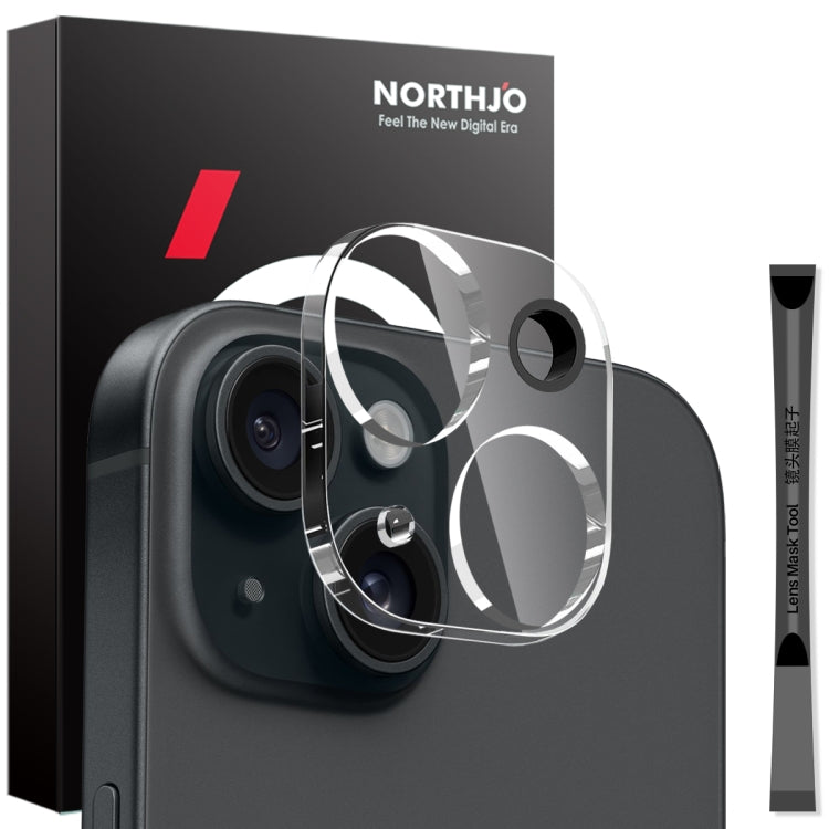 Pellicola protettiva per obiettivo della fotocamera NORTHJO 3D HD in vetro temperato, For iPhone 17e / 16e, For iPhone 17 Pro Max, For iPhone 17 Pro, For iPhone 17, For iPhone Air, For iPhone 16 Pro / 16 Pro Max, For iPhone 16 / 16 Plus                ...