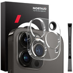 Pellicola protettiva per obiettivo della fotocamera NORTHJO 3D HD in vetro temperato, For iPhone 17e / 16e, For iPhone 17 Pro Max, For iPhone 17 Pro, For iPhone 17, For iPhone Air, For iPhone 16 Pro / 16 Pro Max, For iPhone 16 / 16 Plus                ...
