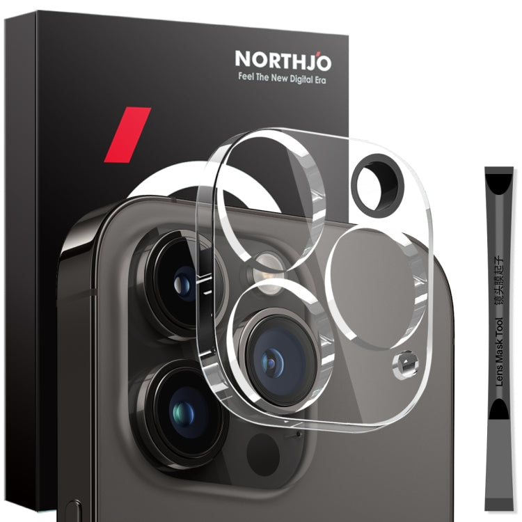 Pellicola protettiva per obiettivo della fotocamera NORTHJO 3D HD in vetro temperato, For iPhone 17e / 16e, For iPhone 17 Pro Max, For iPhone 17 Pro, For iPhone 17, For iPhone Air, For iPhone 16 Pro / 16 Pro Max, For iPhone 16 / 16 Plus                ...
