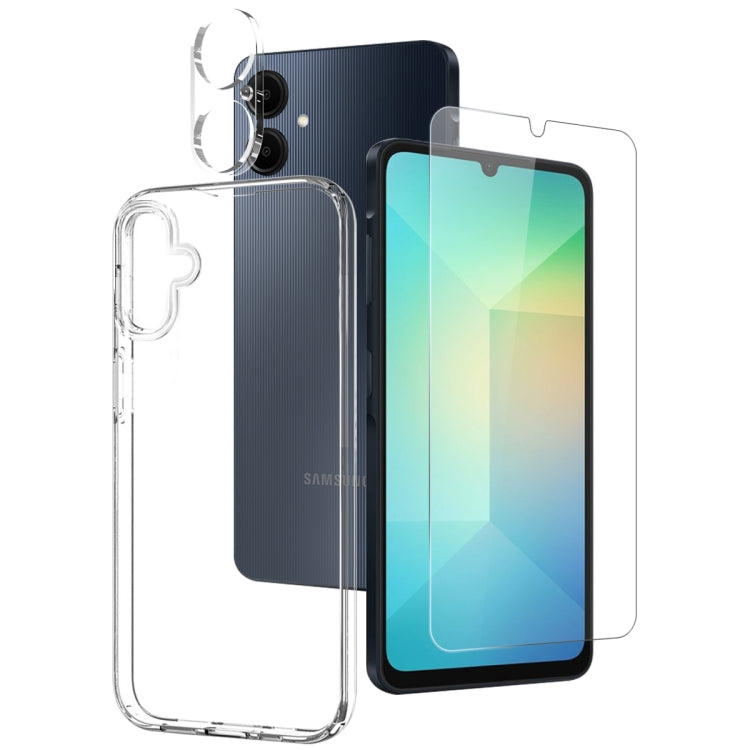 Custodia per telefono in TPU NORTHJO 3 in 1 con protezione per lo schermo e pellicola per l'obiettivo, For Galaxy A57 5G, For Galaxy A37 5G, For Galaxy A27 5G, For Galaxy S25 FE 5G, For Galaxy A56 5G, For Galaxy A26 5G, For Galaxy A36 5G               ...