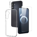 Custodia per telefono in TPU NORTHJO 3 in 1 con protezione per lo schermo e pellicola per l'obiettivo, For Galaxy A57 5G, For Galaxy A37 5G, For Galaxy A27 5G, For Galaxy S25 FE 5G, For Galaxy A56 5G, For Galaxy A26 5G, For Galaxy A36 5G               ...