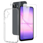 Custodia per telefono in TPU NORTHJO 3 in 1 con protezione per lo schermo e pellicola per l'obiettivo, For Galaxy A57 5G, For Galaxy A37 5G, For Galaxy A27 5G, For Galaxy S25 FE 5G, For Galaxy A56 5G, For Galaxy A26 5G, For Galaxy A36 5G               ...