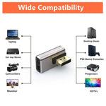 JUNSUNMAY 8K@60Hz PD1.4 Adattatore convertitore Displayport maschio a Displayport femmina, A, B