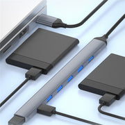 ADS-303A Hub di espansione USB 3.0/2.0 per trasmissione dati Dock Station Adattatore USB a 7 porte, ADS-303A