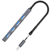 ADS-305D USB / Type-C a USB3.0 4 porte USB HUB Computer Laptop Adapter Docking Station, ADS-305D
