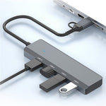 ADS-305D USB / Type-C a USB3.0 4 porte USB HUB Computer Laptop Adapter Docking Station, ADS-305D