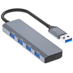 ADS-305A Adattatore per laptop USB HUB USB 3.0 in lega di alluminio a 4 porte USB Docking Station, ADS-305A