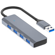 ADS-305A Adattatore per laptop USB HUB USB 3.0 in lega di alluminio a 4 porte USB Docking Station, ADS-305A
