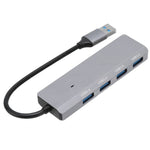 ADS-305A Adattatore per laptop USB HUB USB 3.0 in lega di alluminio a 4 porte USB Docking Station, ADS-305A