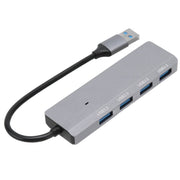 ADS-305A Adattatore per laptop USB HUB USB 3.0 in lega di alluminio a 4 porte USB Docking Station, ADS-305A