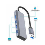 ADS-305A Adattatore per laptop USB HUB USB 3.0 in lega di alluminio a 4 porte USB Docking Station, ADS-305A