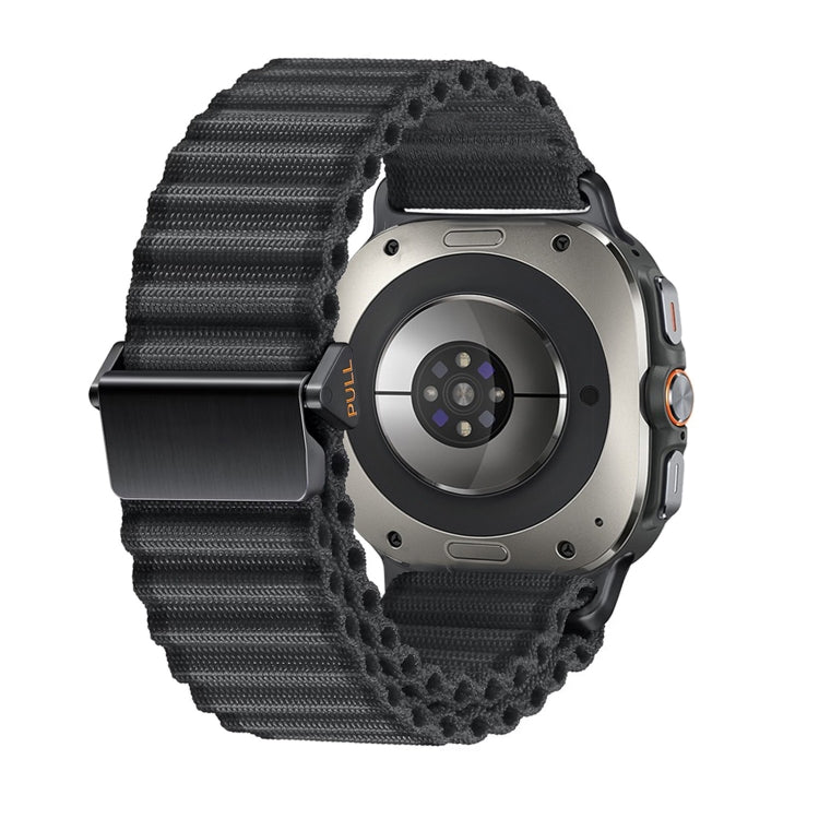 Per Samsung Galaxy Watch Ultra 47mm Ocean Style Cinturino per orologio con fibbia magnetica intrecciata